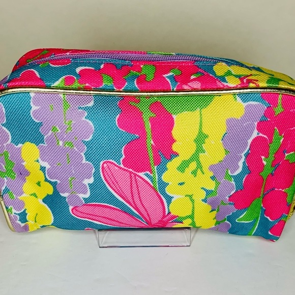 Lilly Pulitzer For Este Lauder Dragonfly Cosmetic Case NWOT - Picture 4 of 6
